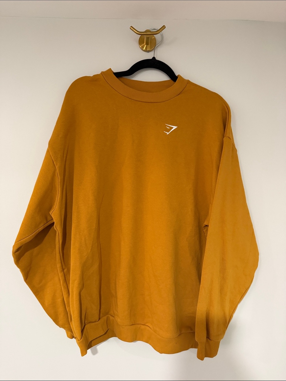 Gymshark Men’s Golden Yellow Crewneck Sweatshirt